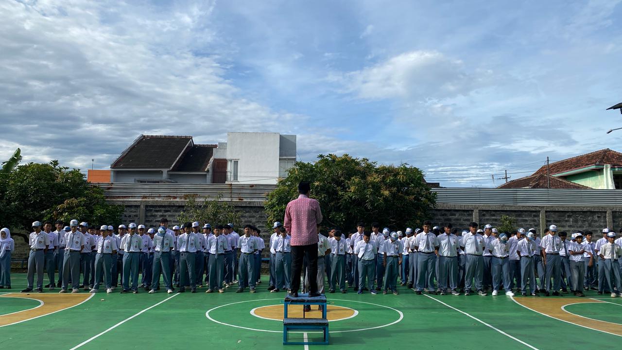 SMK PU Malang Gelar Upacara Awal Semester Genap Tahun Pelajaran 2025/2026