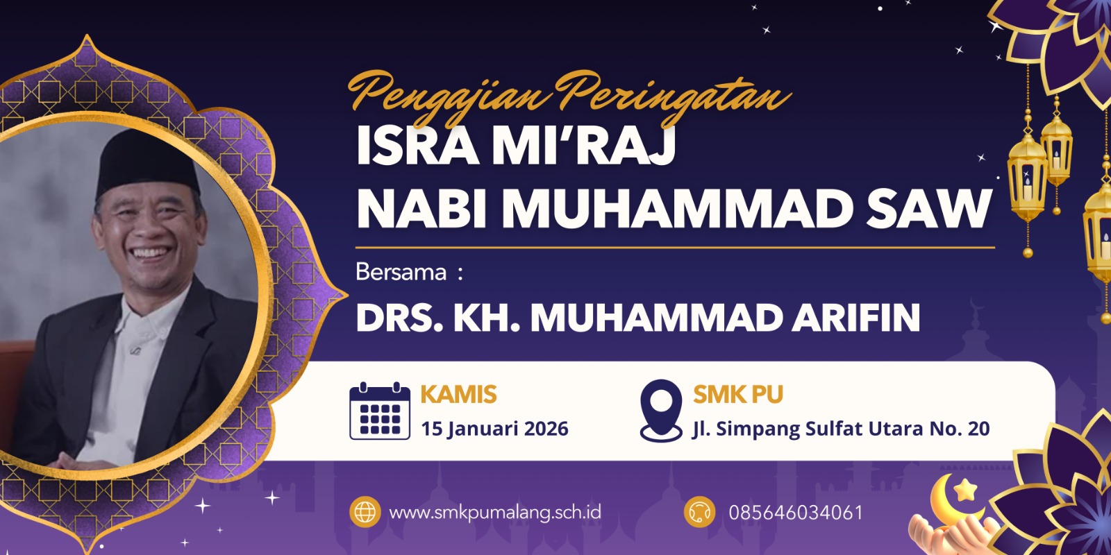 SMK PU Malang Peringati Isra Mi’raj Nabi Muhammad SAW dengan Penuh Khidmat