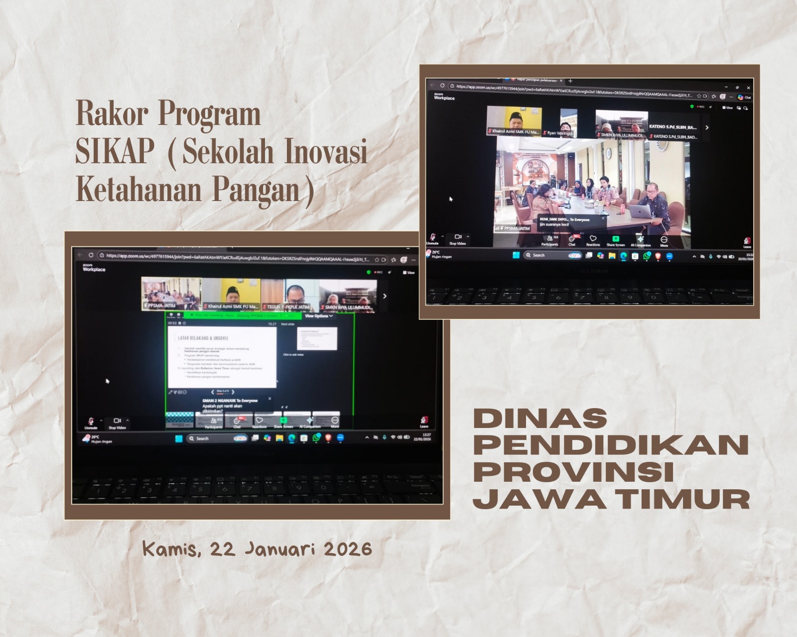 Rapat Koordinasi Program SIKAP