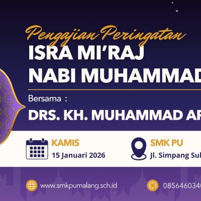SMK PU Malang Peringati Isra Mi’raj Nabi Muhammad SAW dengan Penuh Khidmat